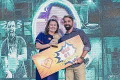 Emília Ribeiro e Tiago Diógenes