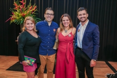 Karina Parente, Gustavo Rocha, Ivana Pimentel e Albani Américo