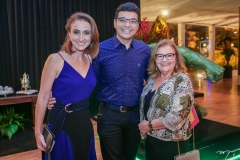 Patrícia Nielsen, Luiz Esteves e Samantha Marques