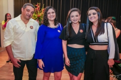 Paulo César, Marília Nunes, Virgínia e Márcia Brasil