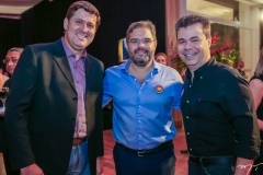 Rafael Rodrigues, Edson Queiroz Neto e Duda Brígido