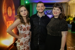 Ana Jamile, Icaro Augusto e Elaine Quinderé