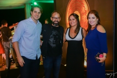 Benjamim Oliveira, André Mota, Juliana Meireles e Alana Aguiar