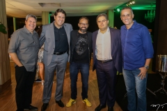 Bob Santos, Rafael Rodrigues, André Mota, Edson Queiroz Neto e Paulo Henrique Donato