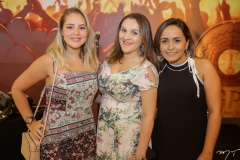 Bruna Andrade, Deyse Barbosa e Delbya Barros