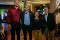 Cleirton Pessoa, Davi Castro, Mara Cristina e Tairon Mendonça