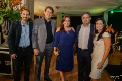 Davi Castro, Rafael Rodrigues, Alana Aguiar, Edson Queiroz Neto e Lívia Medeiros
