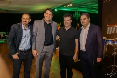 Davi Castro, Rafael Rodrigues, Duda Brígido e Edson Queiroz Neto