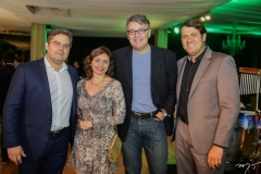 Edson Queiroz Neto, Renata Regueira, Carlos Gama e Rafael Rodrigues