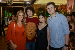 Elisiane Colares,Evandro Alencar, Jessica Cavalcante e Guilherme Colares