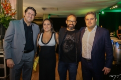 Rafael Rodrigues, Juliana Meireles, André Mota e Edson Queiroz Neto
