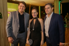 Rafael Rodrigues, Michele Ribeiro e Edson Queiroz Neto