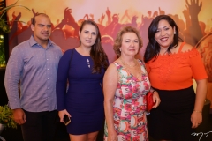 Raimundo Fagner, Larissa Cândido, Hedelita Nogueira e Jamile Lemos