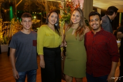 Roger Alves, Larissa Barros, Nara Rodrigues e Diego Medeiros