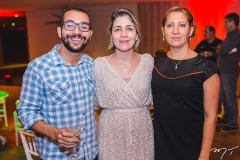 Eduardo Mota, Natália Lima e Carol Bastos