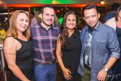 Eva Mendes, Willfridy Mendonça, Nazaré Santiago e Roberto Alvess