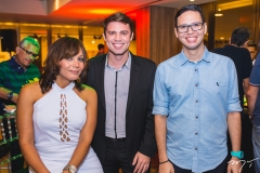 Milena Nascimento, Kleyberg Cavalcante e Pedro Júlio
