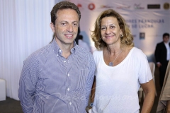 Cláudio Sallum e Silvia Alencar