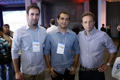 Vitor Frota, Magno Castelo Branco e Claudio Sallum