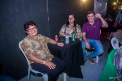 Maria da Saúde, Fernanda Gadelha e Diego Câmara