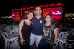 Najila Fernades, Rogerio de Sousa e Gorete Fernandes