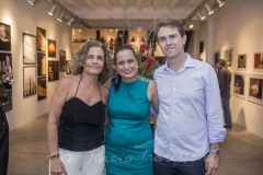 Ana Costa Lima, Mariana Furlani e Alexandre Landim