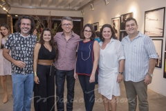 Drawlio Joca, Kel Oliveira, Sérgio Ellery, Nathália Canamary, Eliana Braga e Wilson Neto