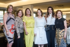 Stella Rolim, Ana Maria Pessoa, Silvia Braga, Angela Cunha, Márcia Travessoni e Tane Albuquerque
