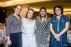 Glícia Passos, Angela Cunha, Talita Vanessa e Diana Carvalho