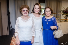 Maria Holanda, Angela Cunha e Terezinha Pessoa