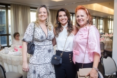 Michele Sampaio, Márcia Travessoni e Fátima Duarte