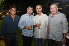 Elias do Carmo, Agostinho Alcântara, Dinalvo Diniz e Ricardo Cavalcante