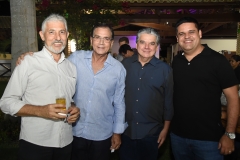 Lauro Oliveira, Beto Studart, Chico Esteves e Angelo Márcio de Oliveira