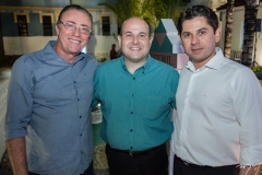 Darlan Leite, Roberto Cláudio e Pompeu Vasconcelos