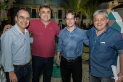 Elder Aguiar, Honorato Feitosa, Júlio Brise e Padre Fernando
