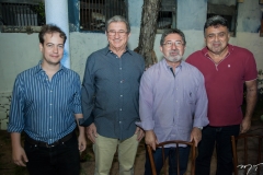 Júlio Brise, Raimundo Ferreira, Cláudio Ricardo e Honorato Feitosa