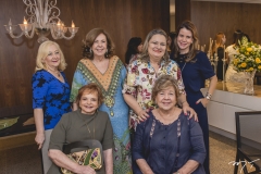 Ana Maria Philomeno, Lúcia Mello, Vera Valente, Gaida Bezerra, Lúcia Martins e Luciana Martins