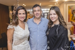 Ana Virgínia, Ricardo e Mariana Martins