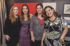 Jacqueline Philomeno, Ana Vládia Sales, Natasha Martins e Tereza Dias