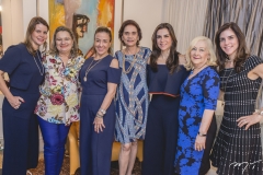 Lilian Jucá, Gaida Bezerra, Luciana Jucá, Nazaré Sales, Laura Jucá, Ana Maria Philomeno e Raquel Jucá
