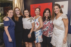 Luciana Jucá, Jacqueline Philomeno, Roberta Câmara, Genna Fiuza, Martinha Assunção e Ana Virgínia Martins