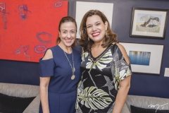Luciana Jucá e Maria Tereza Dias