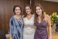 Nazaré Sales, Ana Virgínia Martins e Ana Vládia Sales