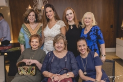 Vera Valente, Lúcia Mello, Ana Virgínia Martins, Lúcia Martins, Jacqueline Philomeno, Luciana Jucá e Ana Maria Philomeno