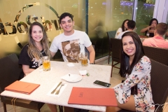 Thamires Monteiro, Lucas Coutinho e Brenda Rocha
