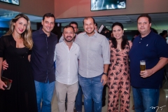 Samantha, Luiz Miranda, Lucílio Bessa, Pedro Ariel, Nathália Caetano e Marcelo Rocha