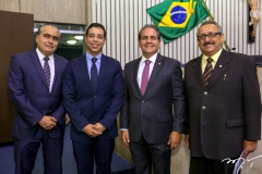 Helio Parente, Leonardo Araujo, Ricardo Bacelar e Francisco Xavier