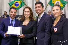 Leonardo Araujo, Michelle Quintino, Joviano Lopes e Camila Quintino