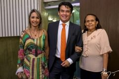 Michelle,Renan e Vilna Viana