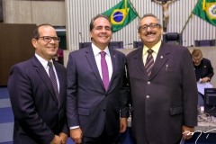 Pedro Leorni, Ricardo Bacelar e Francisco Xavier